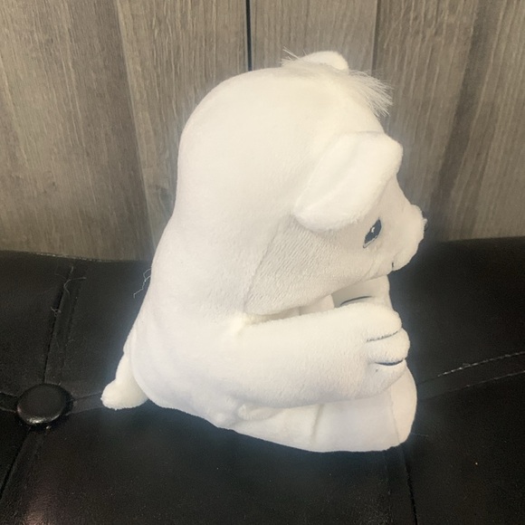 Precious Moments Tender Tails Baby Arctic Polar Teddy Bear Plush Beanie With Tag - Picture 5 of 10